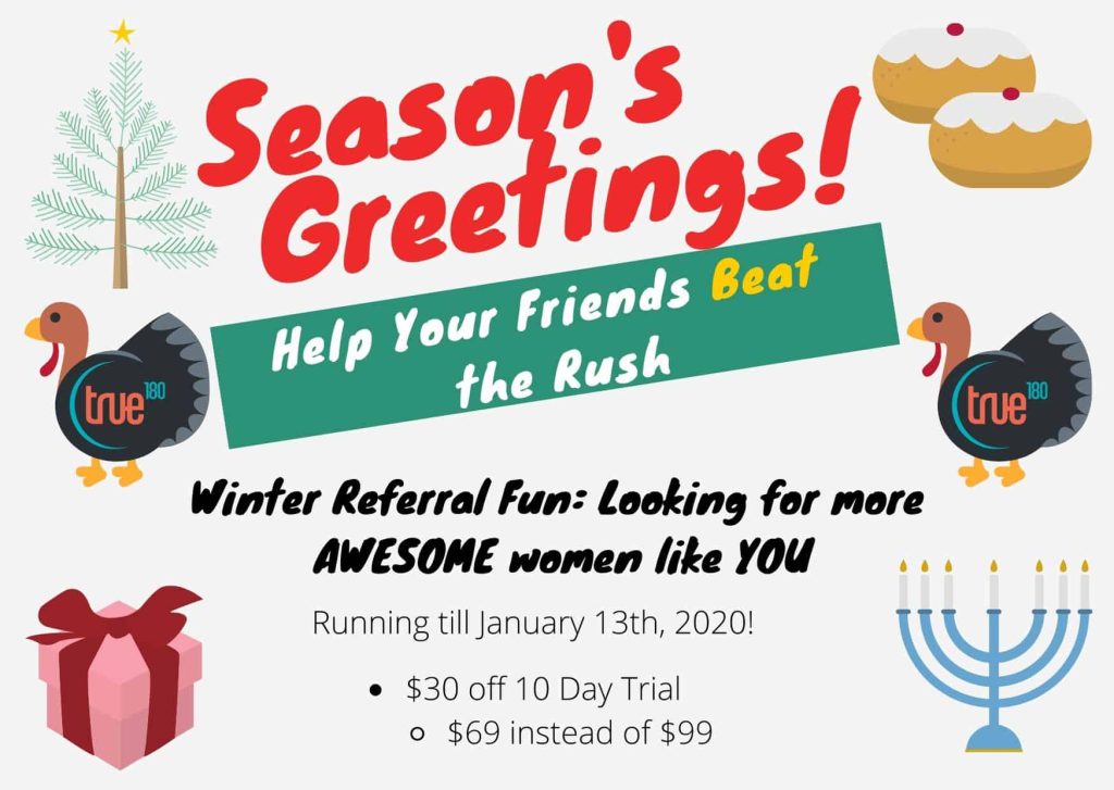 True 180 Personal Training | Winter Referral